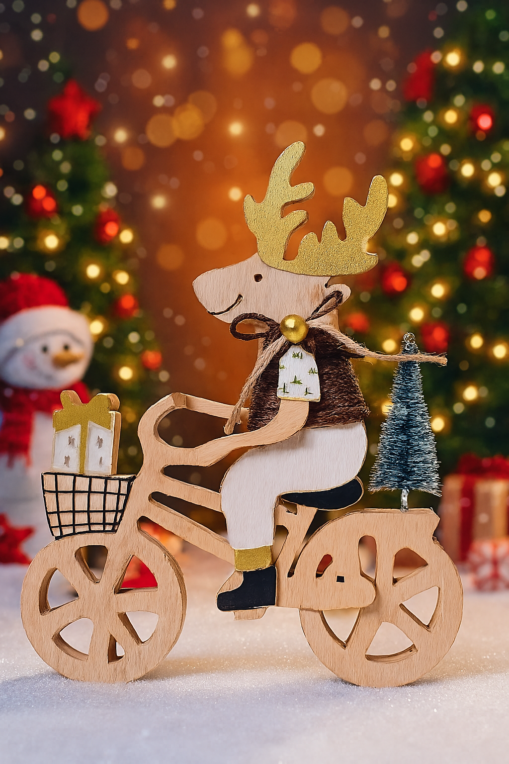 Whimsical Reindeer Bicycle
