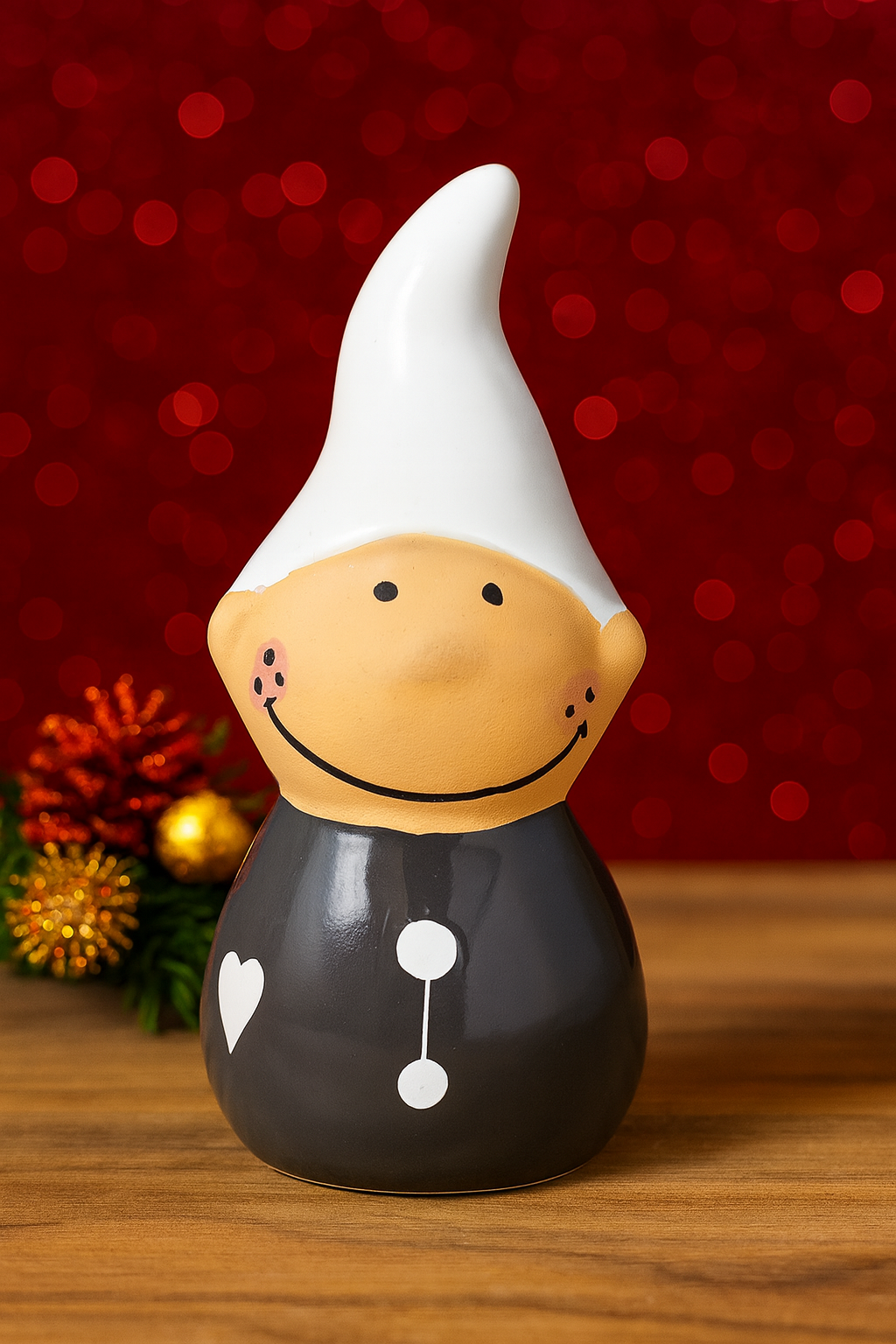 Smiling Holiday Figurine